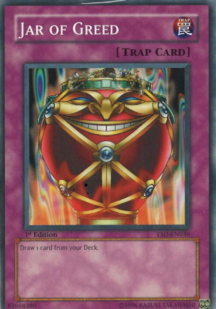 Yu-Gi-Oh "Jar of Greed" YSD-EN036